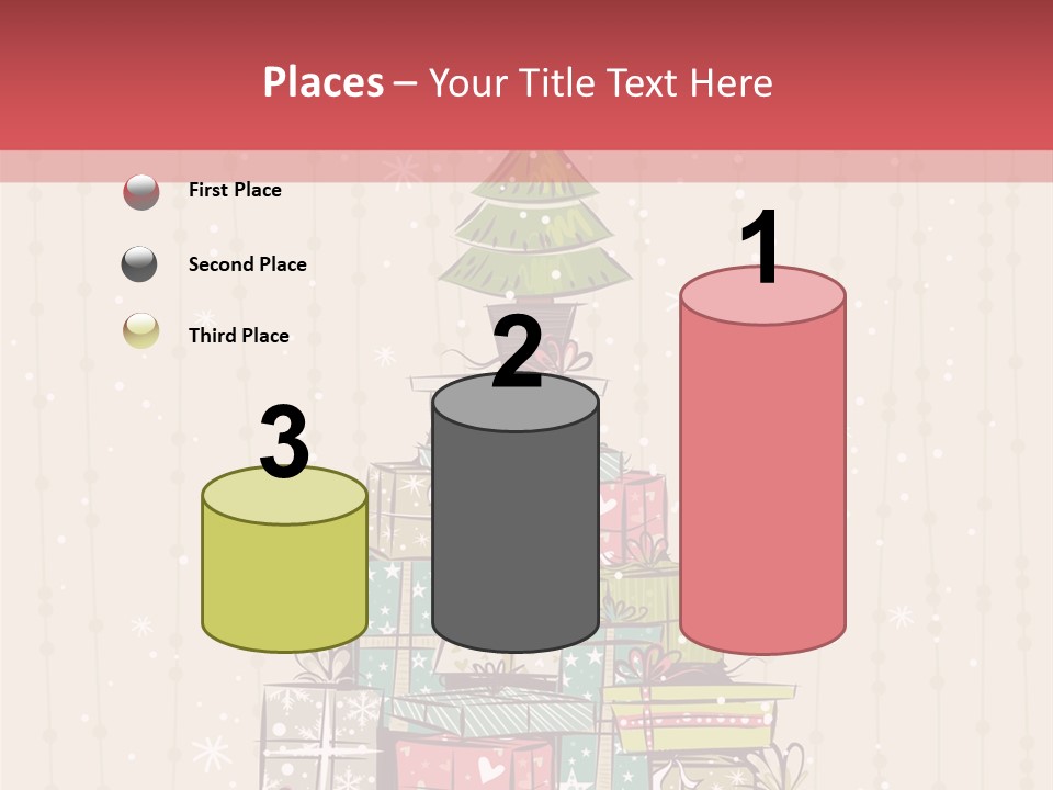 Drawing Green Box PowerPoint Template