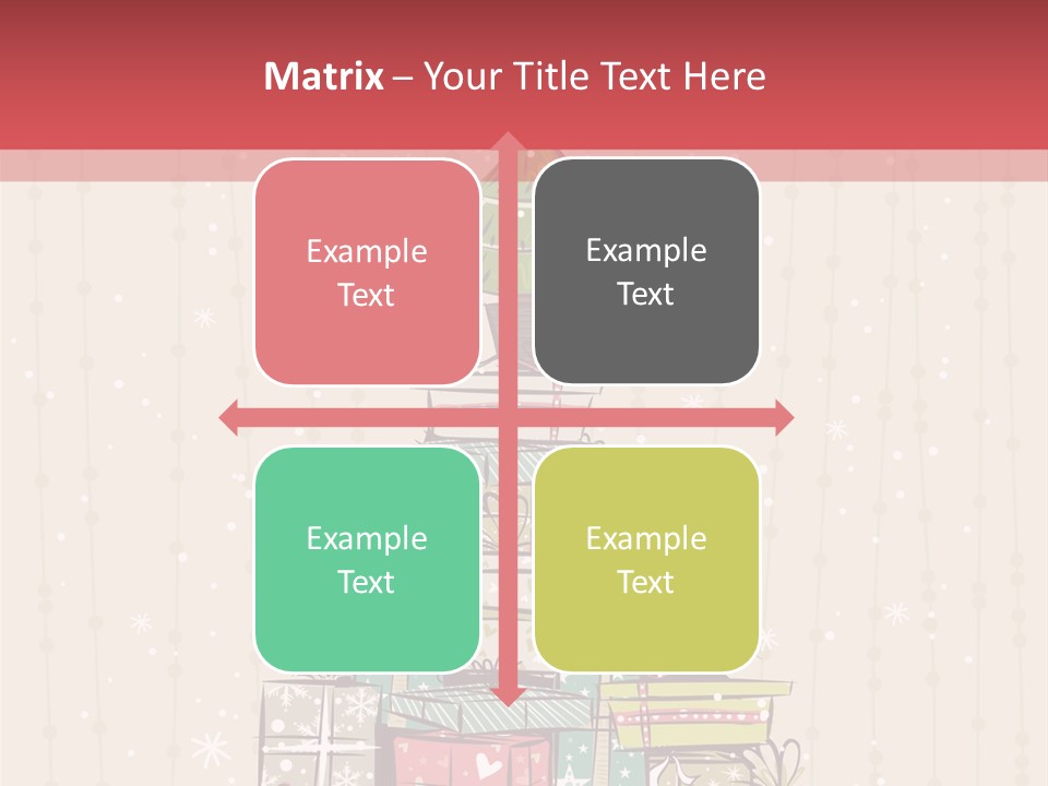 Drawing Green Box PowerPoint Template