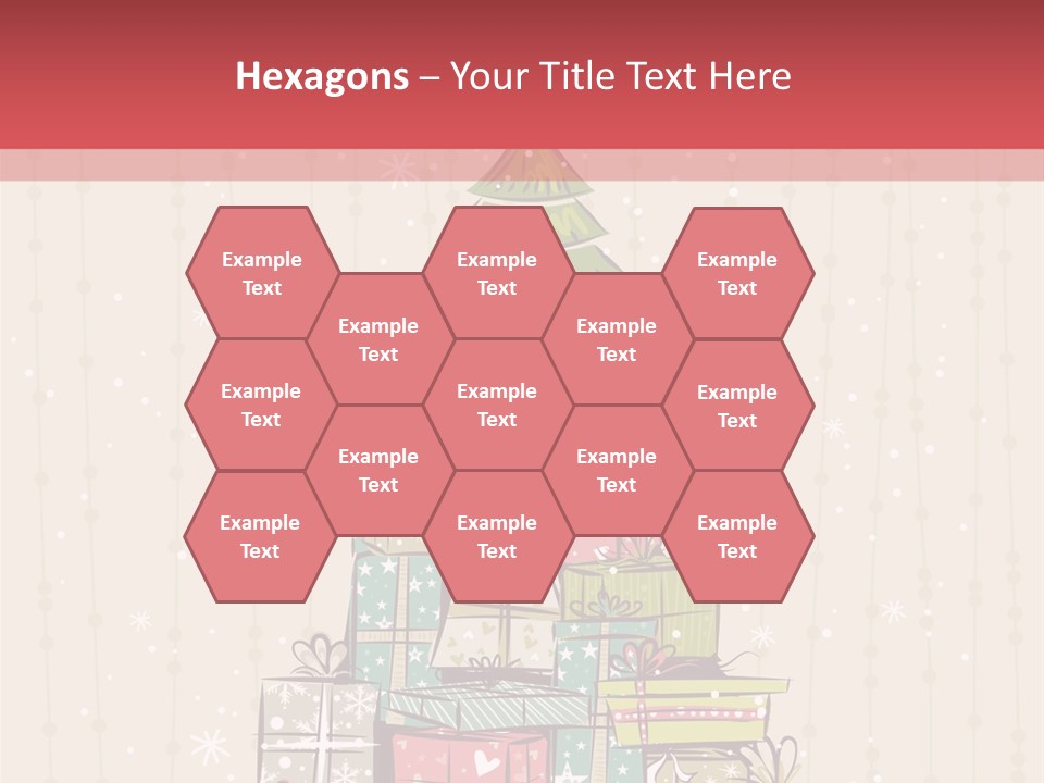 Drawing Green Box PowerPoint Template