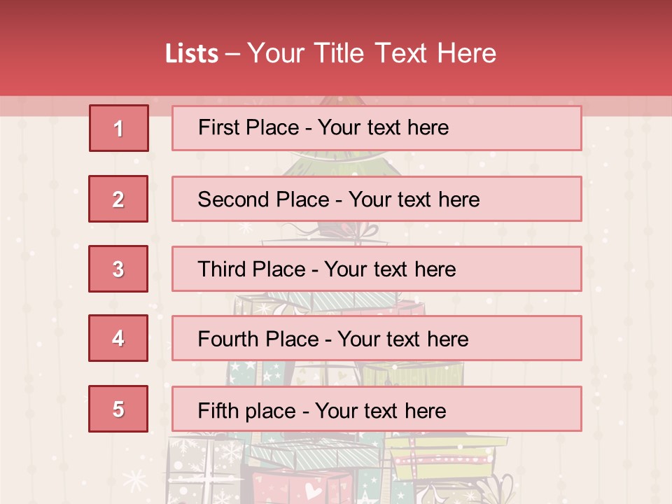 Drawing Green Box PowerPoint Template