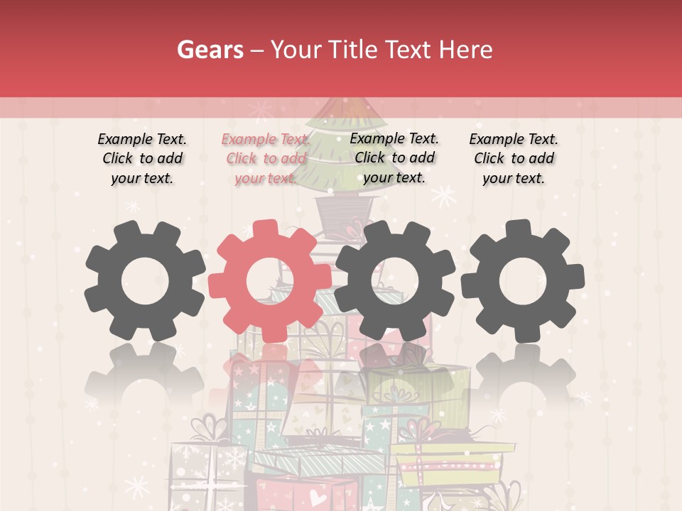 Drawing Green Box PowerPoint Template