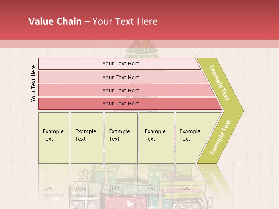 Drawing Green Box PowerPoint Template