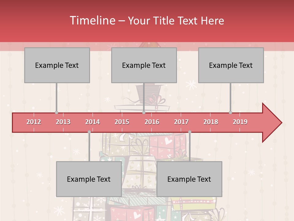Drawing Green Box PowerPoint Template
