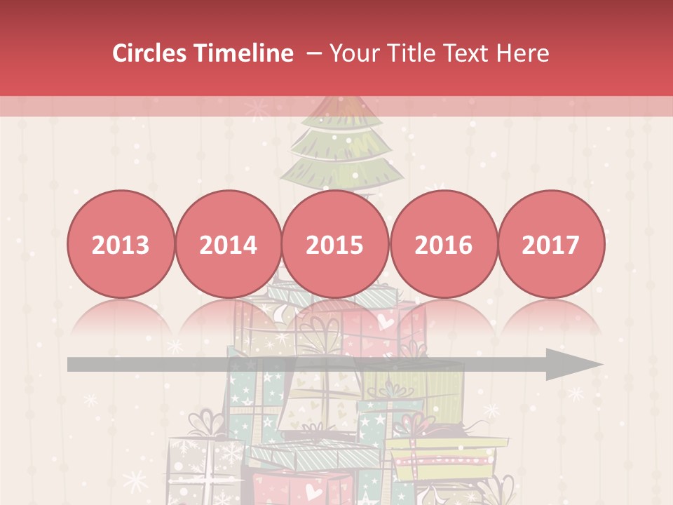 Drawing Green Box PowerPoint Template