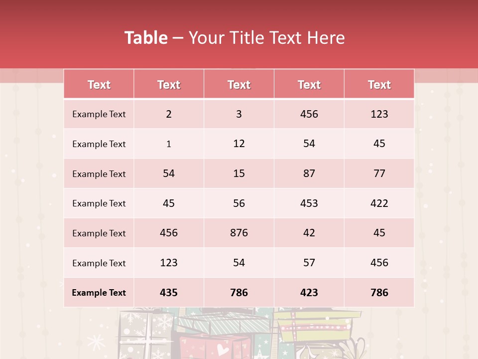 Drawing Green Box PowerPoint Template