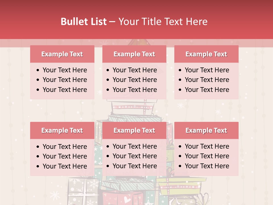 Drawing Green Box PowerPoint Template