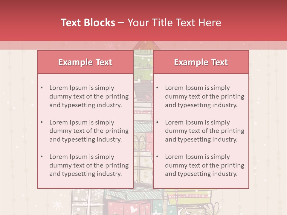 Drawing Green Box PowerPoint Template