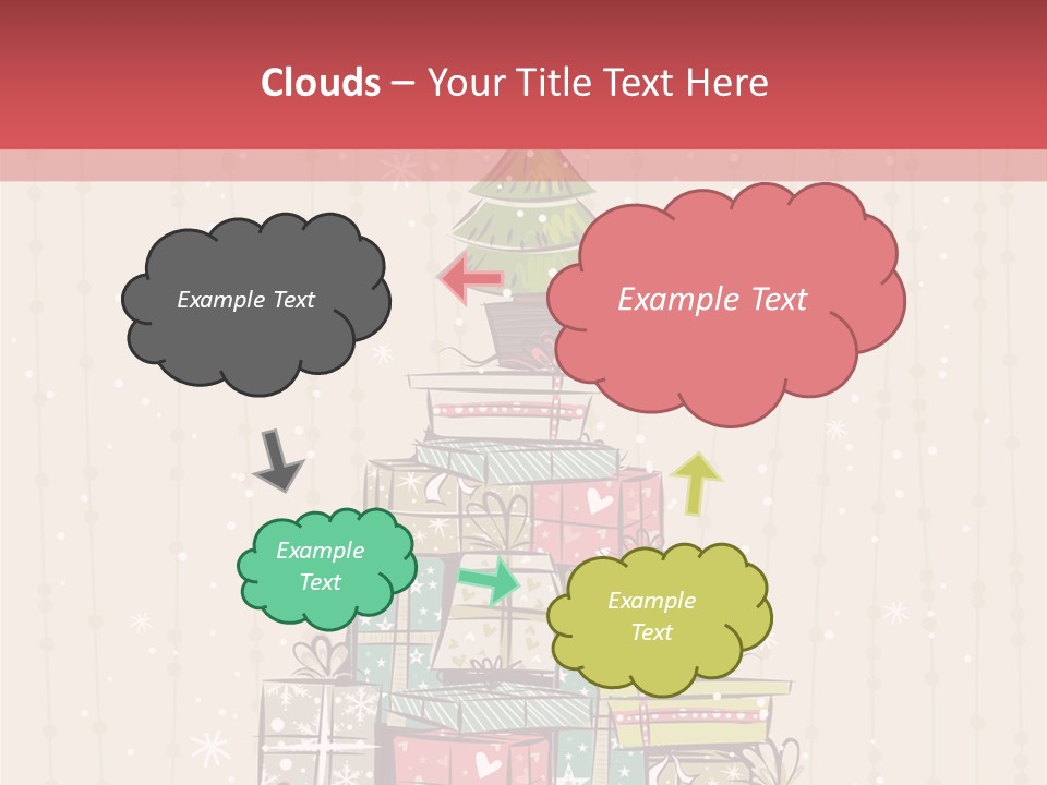 Drawing Green Box PowerPoint Template