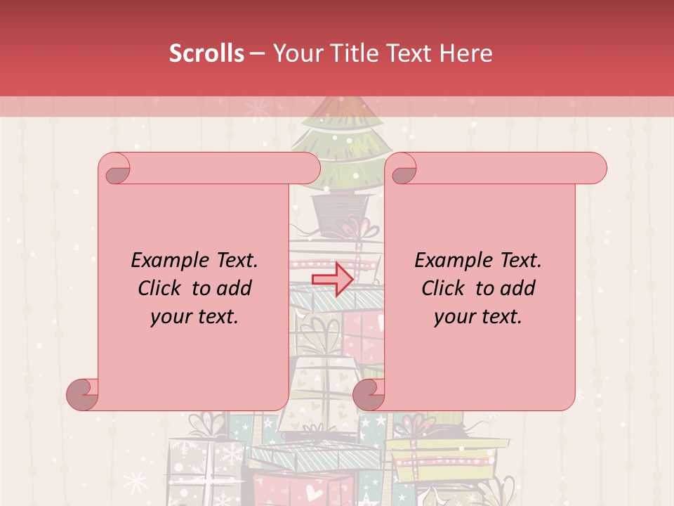 Drawing Green Box PowerPoint Template