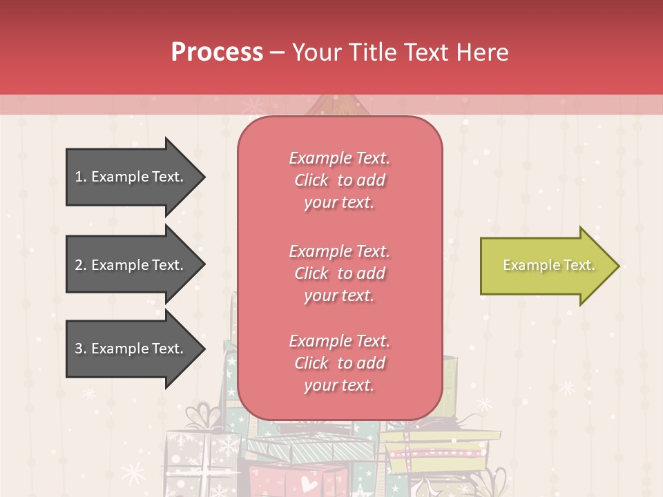 Drawing Green Box PowerPoint Template
