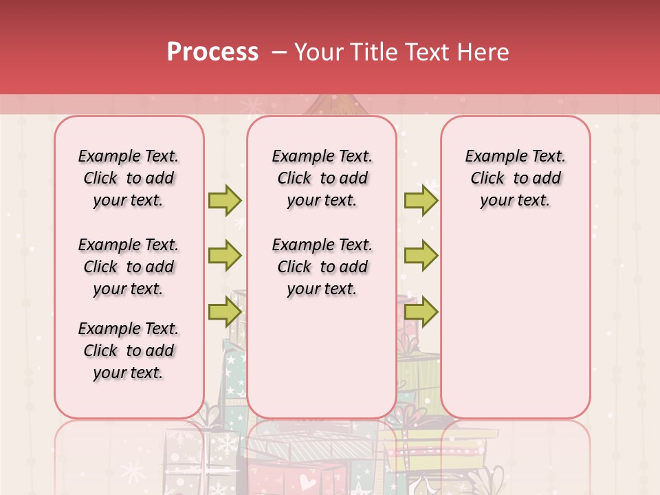 Drawing Green Box PowerPoint Template