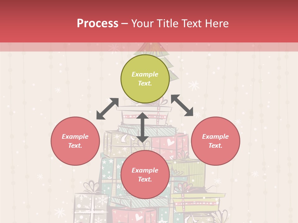Drawing Green Box PowerPoint Template