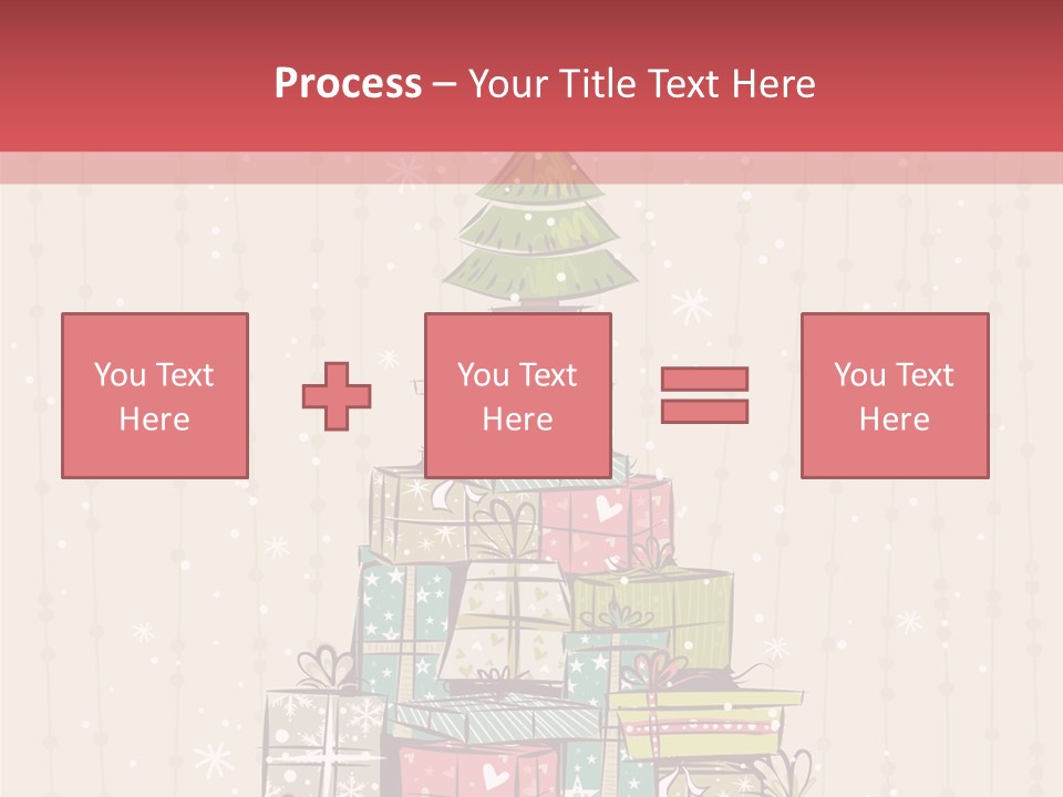 Drawing Green Box PowerPoint Template