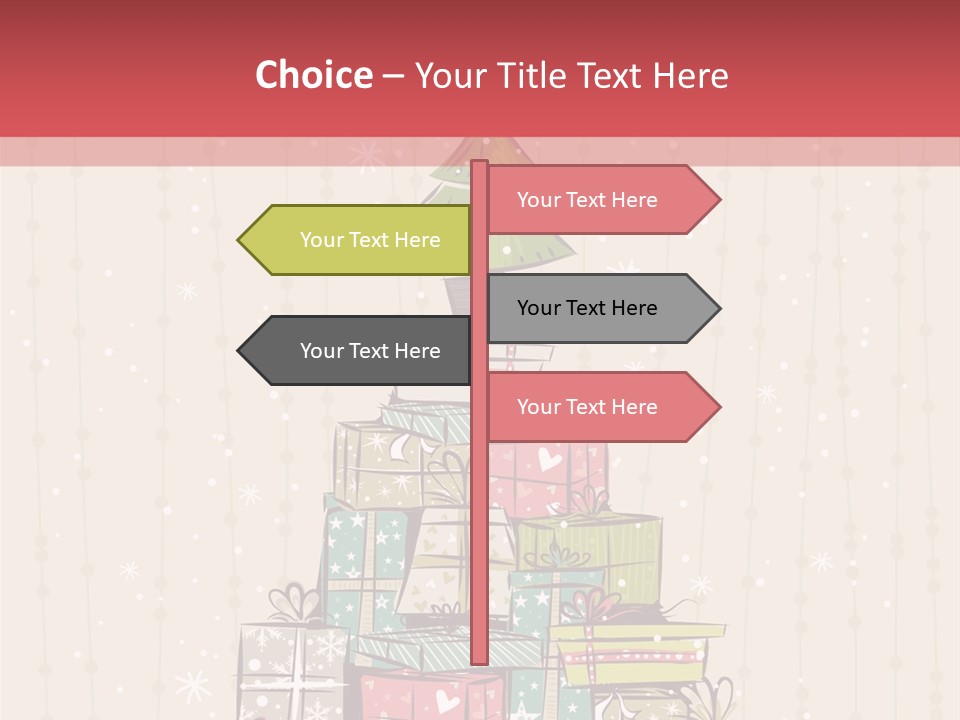 Drawing Green Box PowerPoint Template