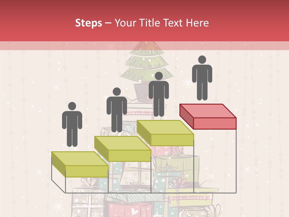 Drawing Green Box PowerPoint Template