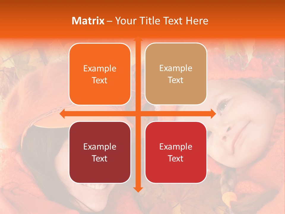 Person October Toddler PowerPoint Template