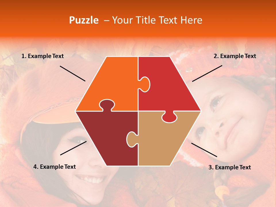 Person October Toddler PowerPoint Template