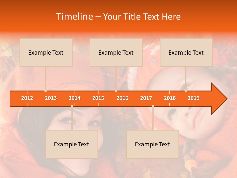 Person October Toddler PowerPoint Template