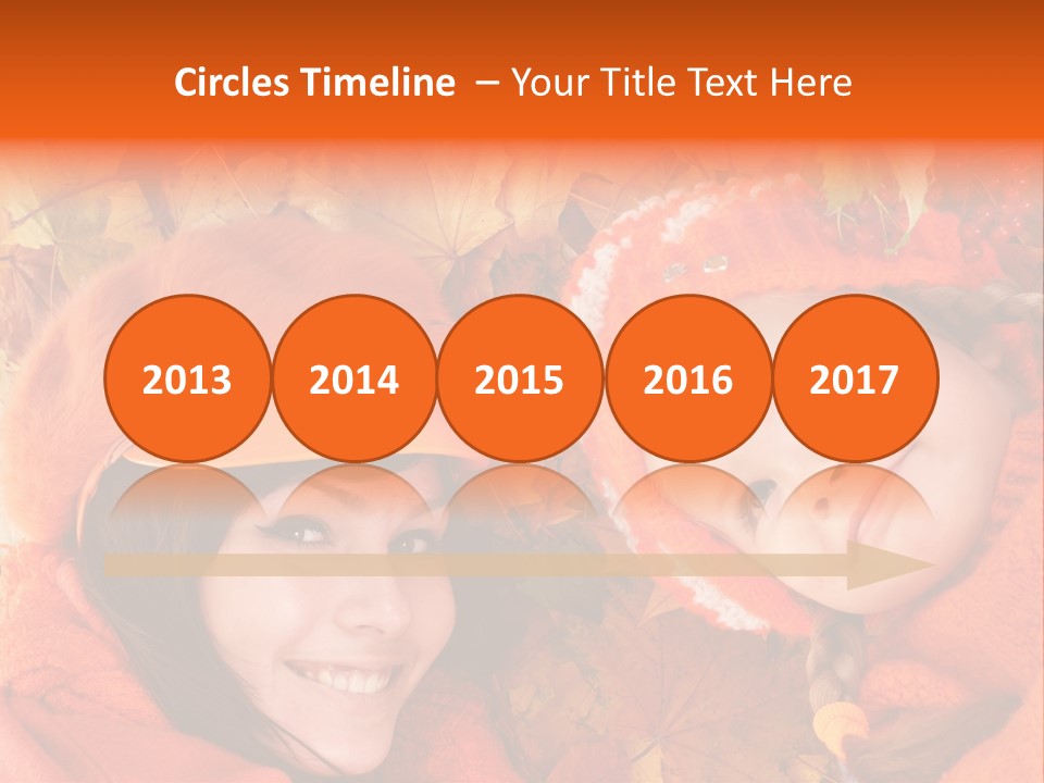 Person October Toddler PowerPoint Template