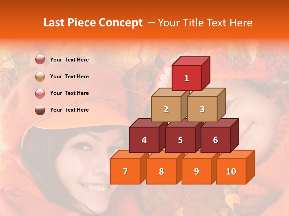 Person October Toddler PowerPoint Template