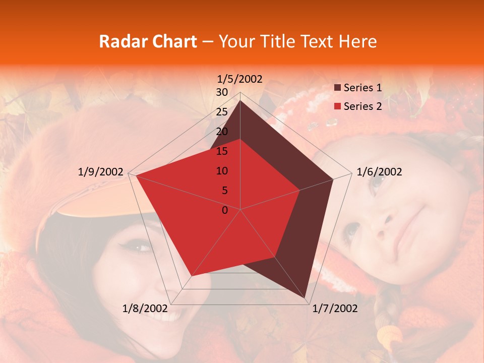 Person October Toddler PowerPoint Template