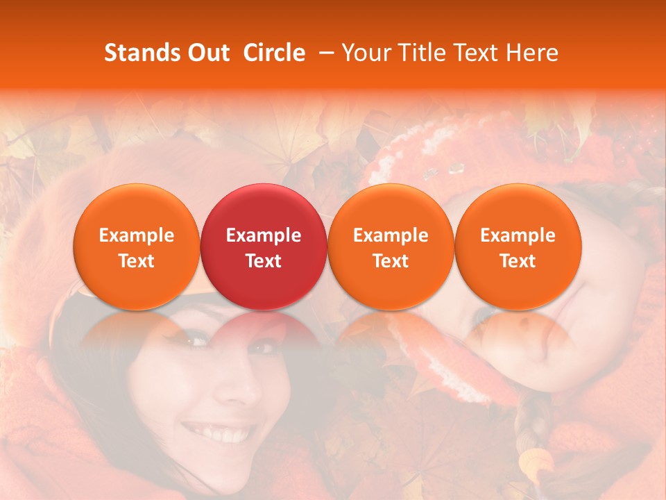 Person October Toddler PowerPoint Template