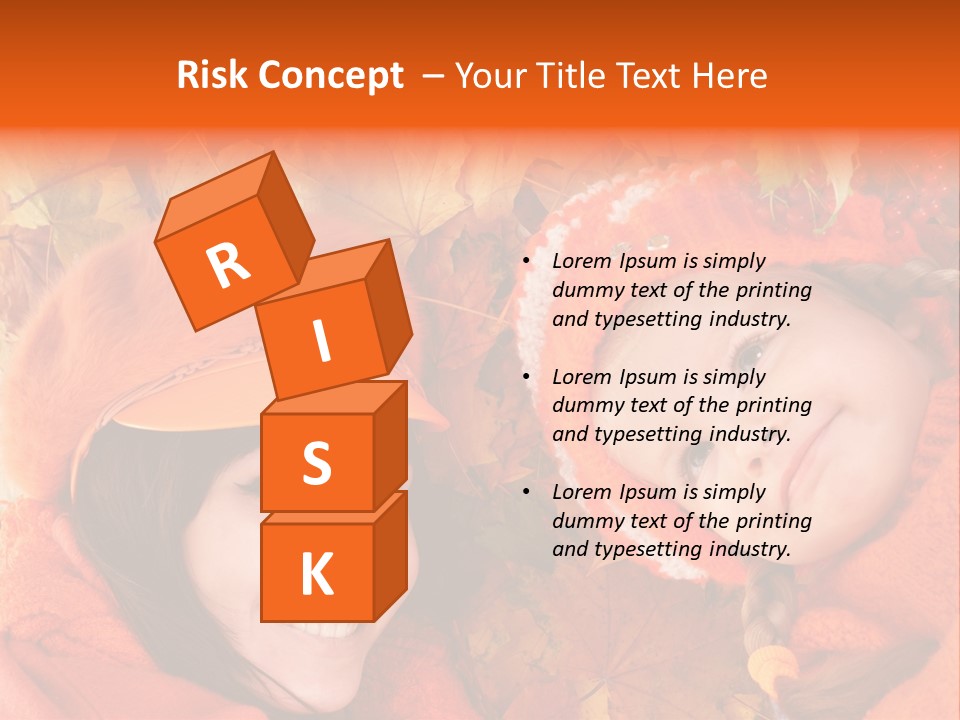 Person October Toddler PowerPoint Template