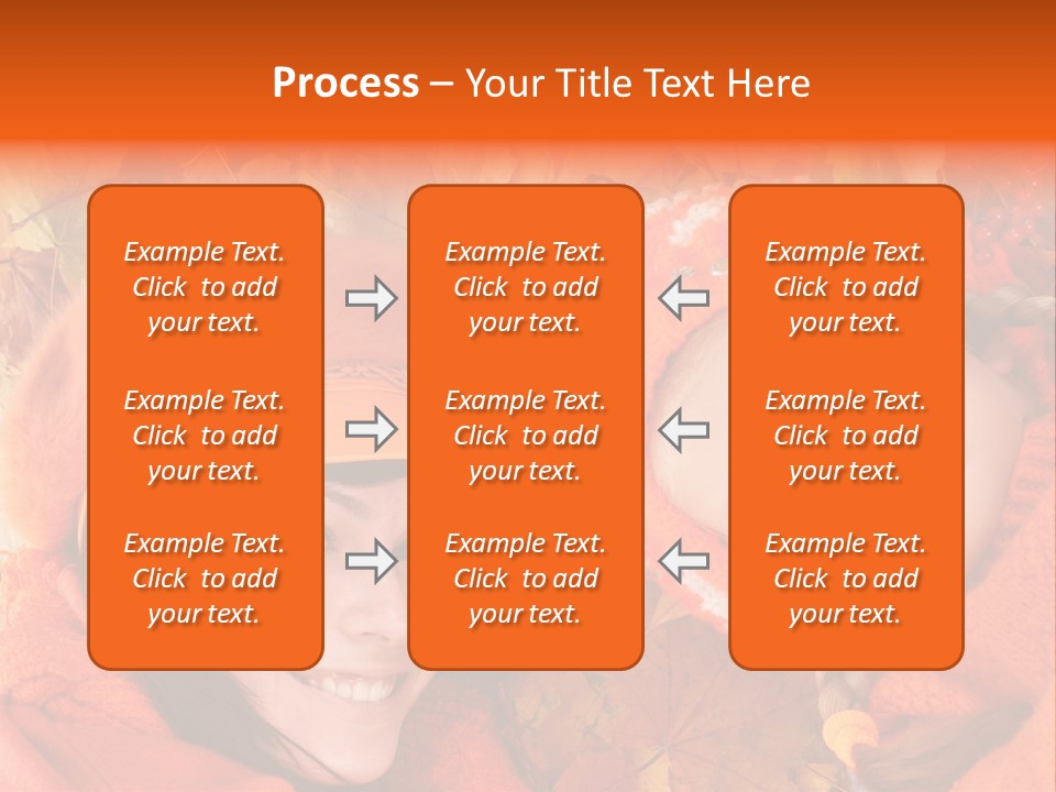 Person October Toddler PowerPoint Template
