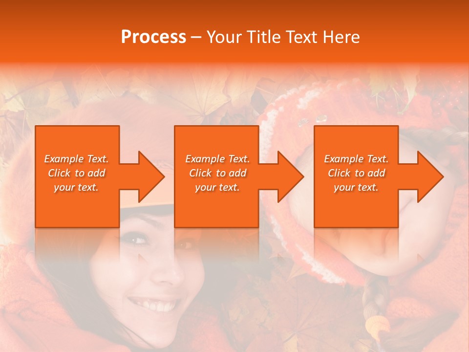 Person October Toddler PowerPoint Template