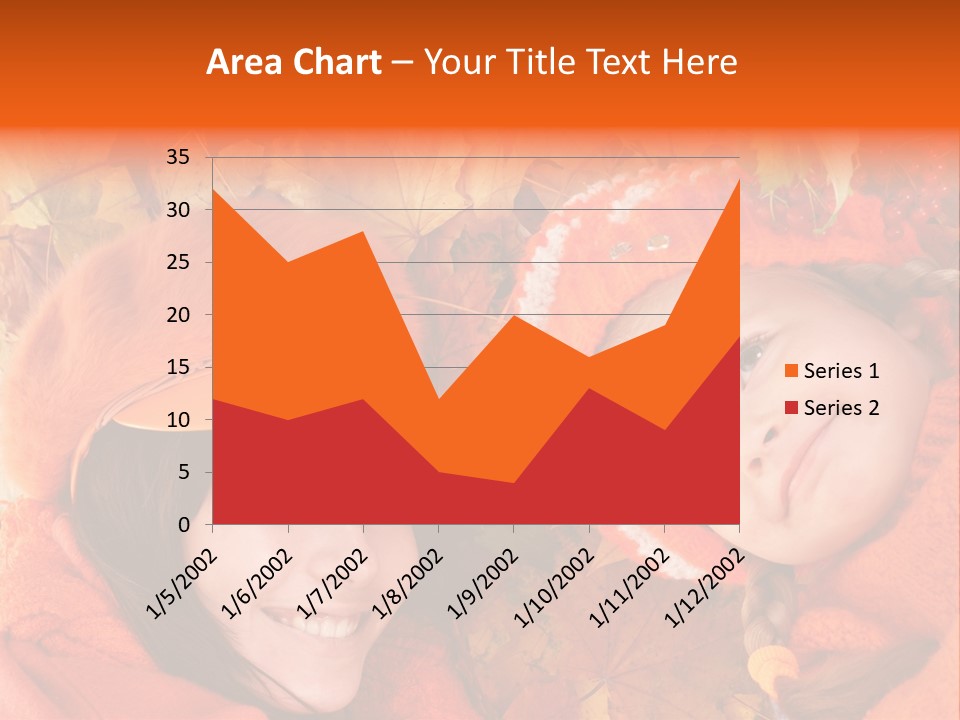 Person October Toddler PowerPoint Template