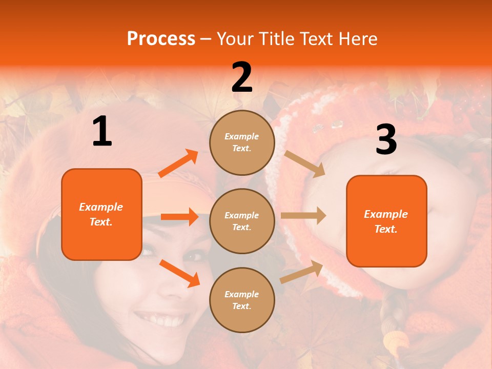 Person October Toddler PowerPoint Template