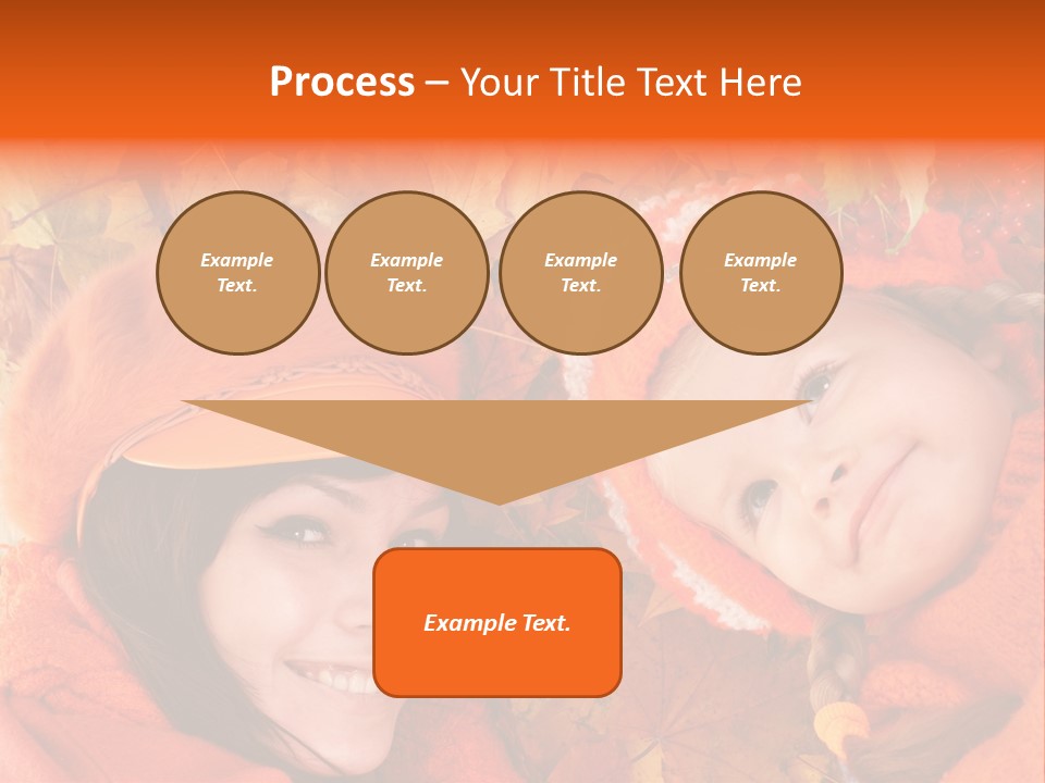 Person October Toddler PowerPoint Template
