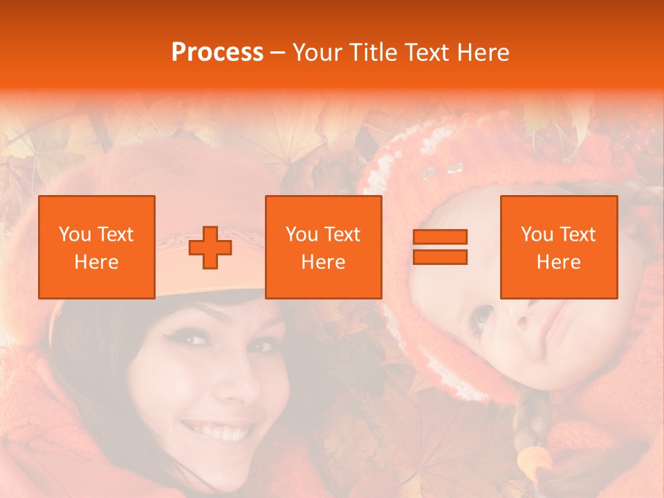Person October Toddler PowerPoint Template