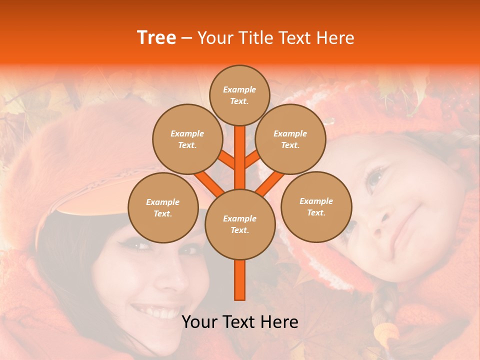 Person October Toddler PowerPoint Template