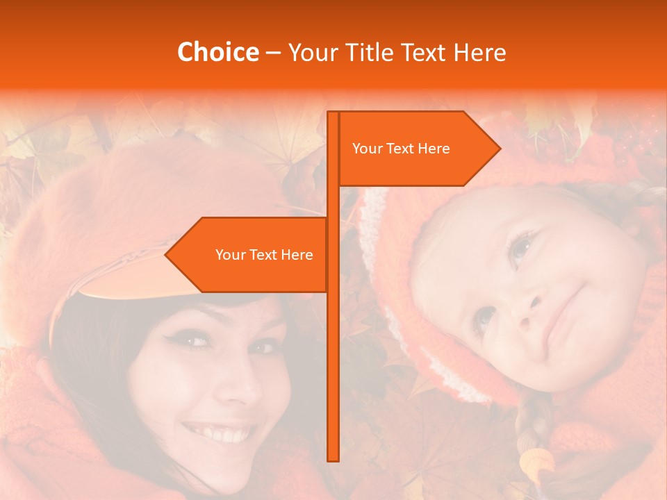 Person October Toddler PowerPoint Template