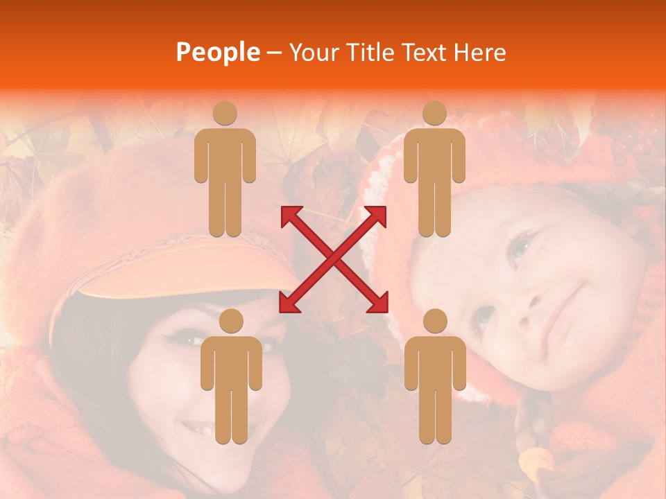 Person October Toddler PowerPoint Template