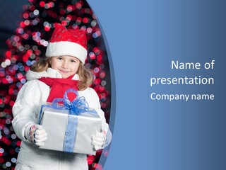 Smiling Night Decoration PowerPoint Template