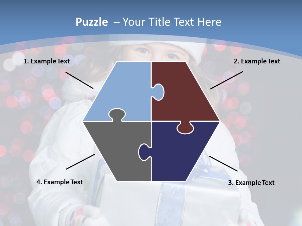 Smiling Night Decoration PowerPoint Template