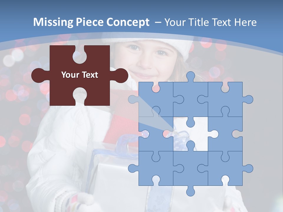 Smiling Night Decoration PowerPoint Template