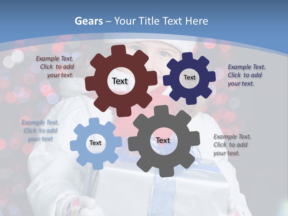 Smiling Night Decoration PowerPoint Template