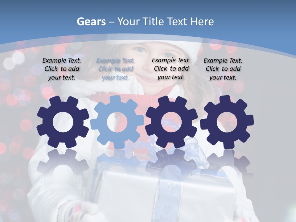 Smiling Night Decoration PowerPoint Template