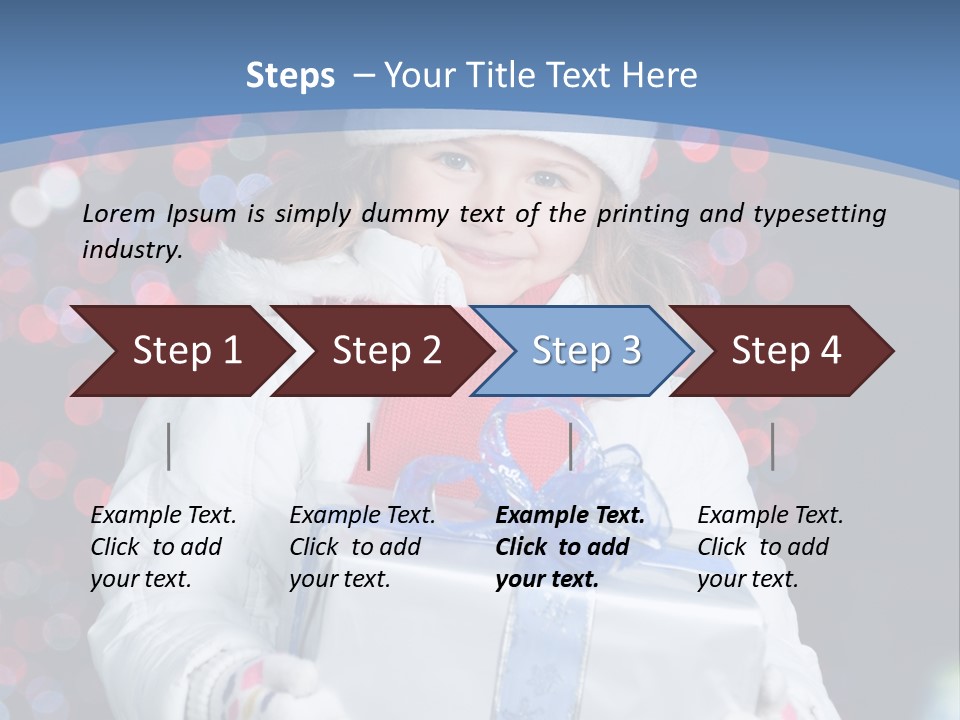Smiling Night Decoration PowerPoint Template