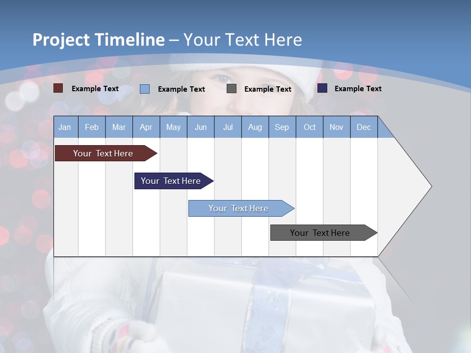 Smiling Night Decoration PowerPoint Template