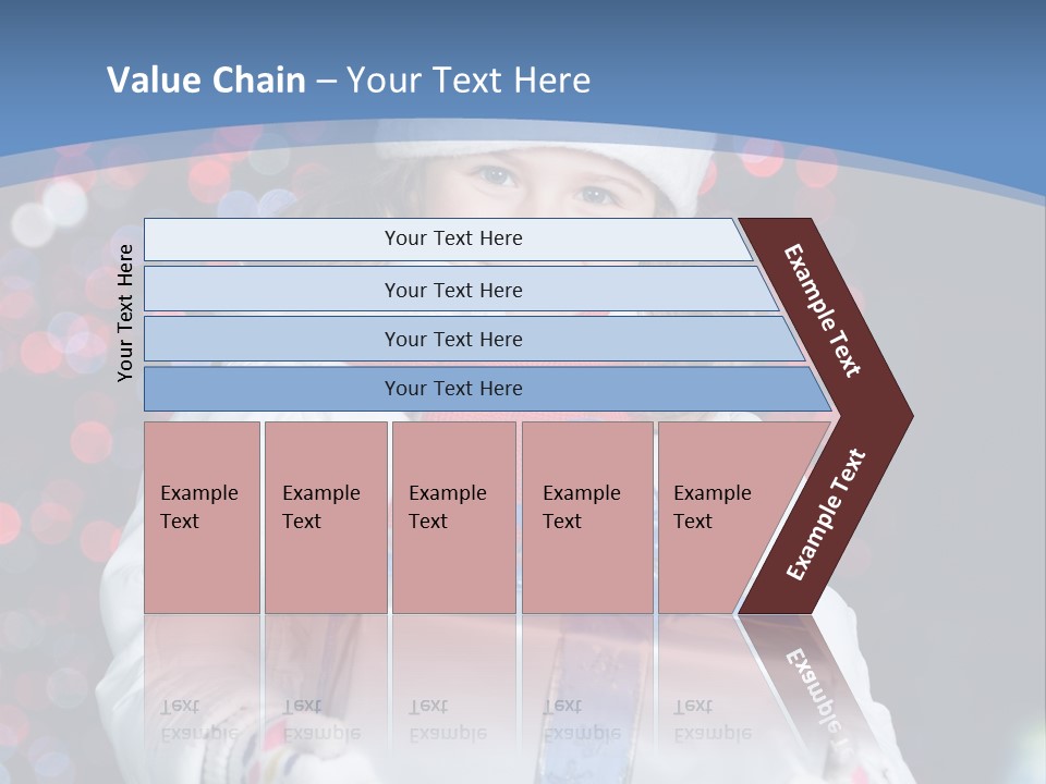 Smiling Night Decoration PowerPoint Template