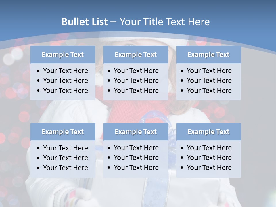 Smiling Night Decoration PowerPoint Template