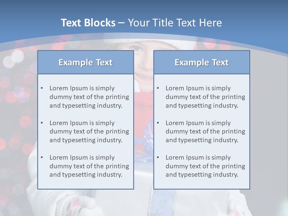 Smiling Night Decoration PowerPoint Template
