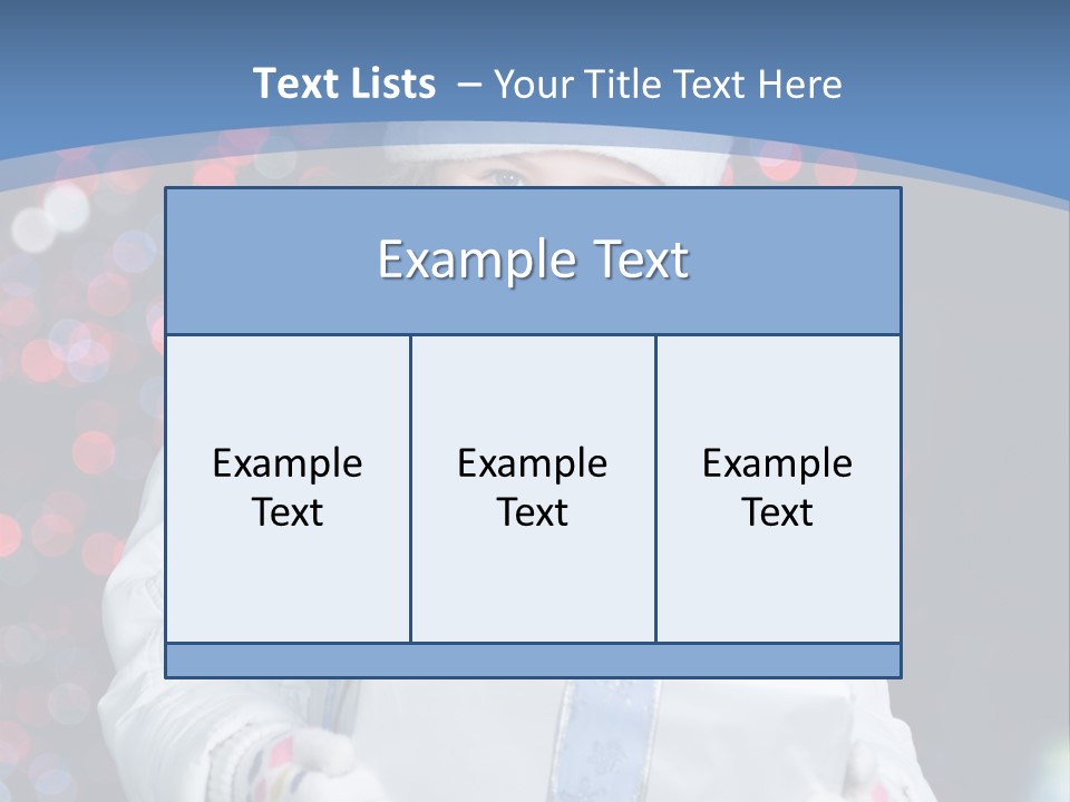 Smiling Night Decoration PowerPoint Template