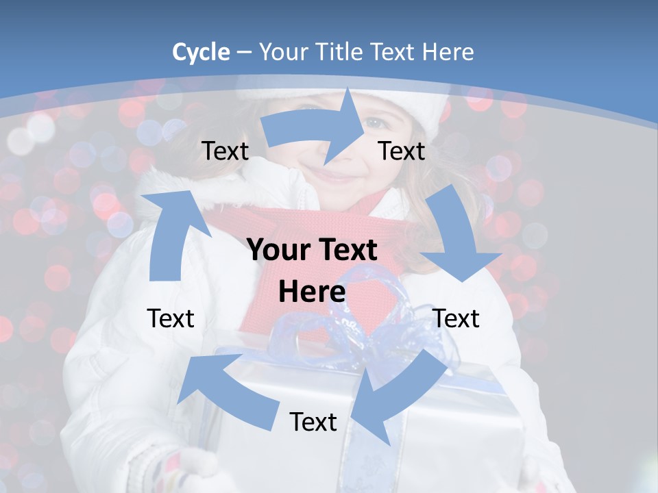 Smiling Night Decoration PowerPoint Template