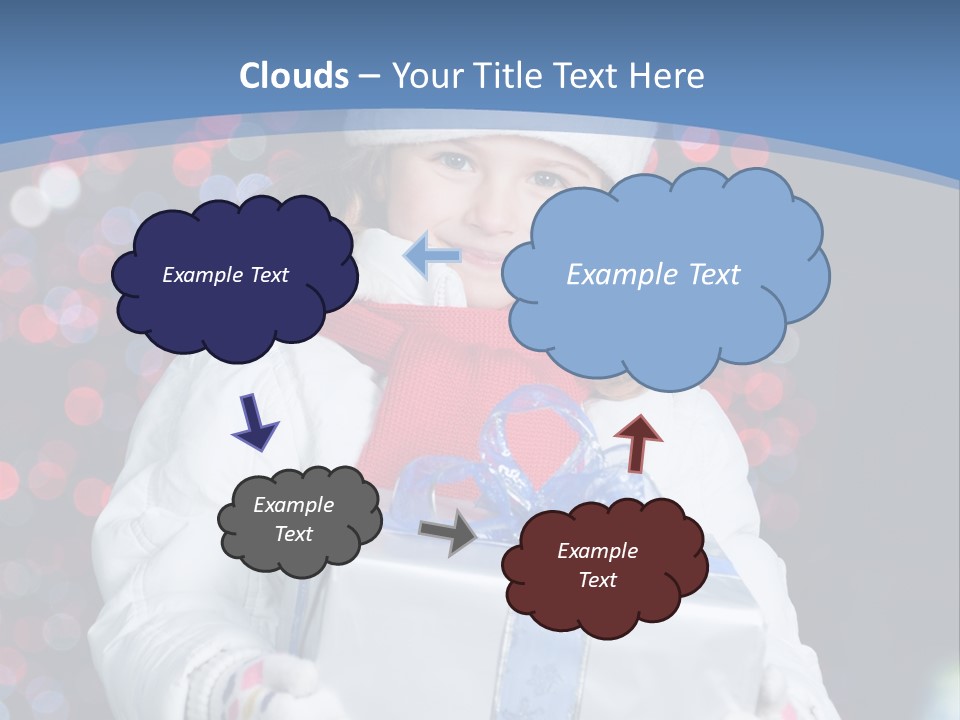 Smiling Night Decoration PowerPoint Template