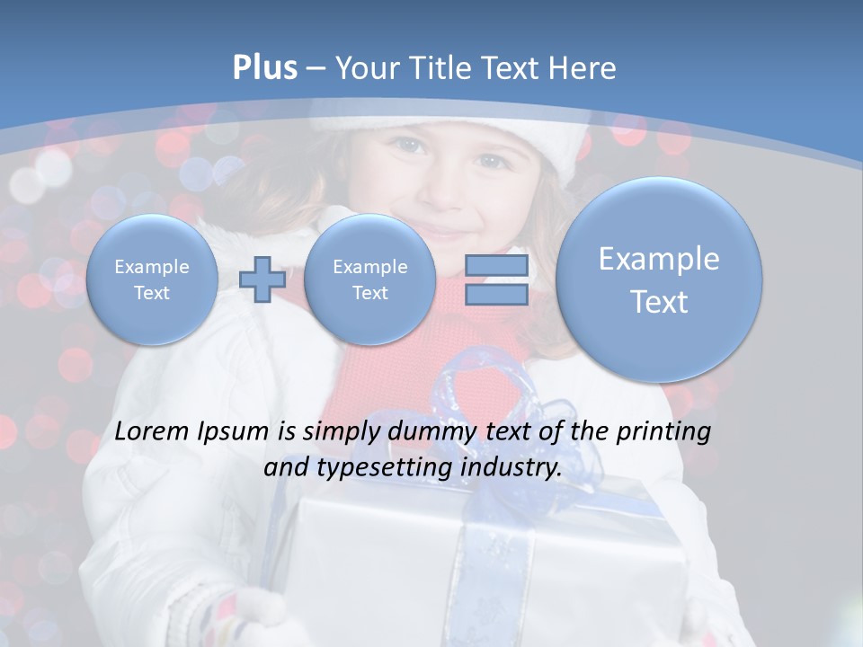 Smiling Night Decoration PowerPoint Template